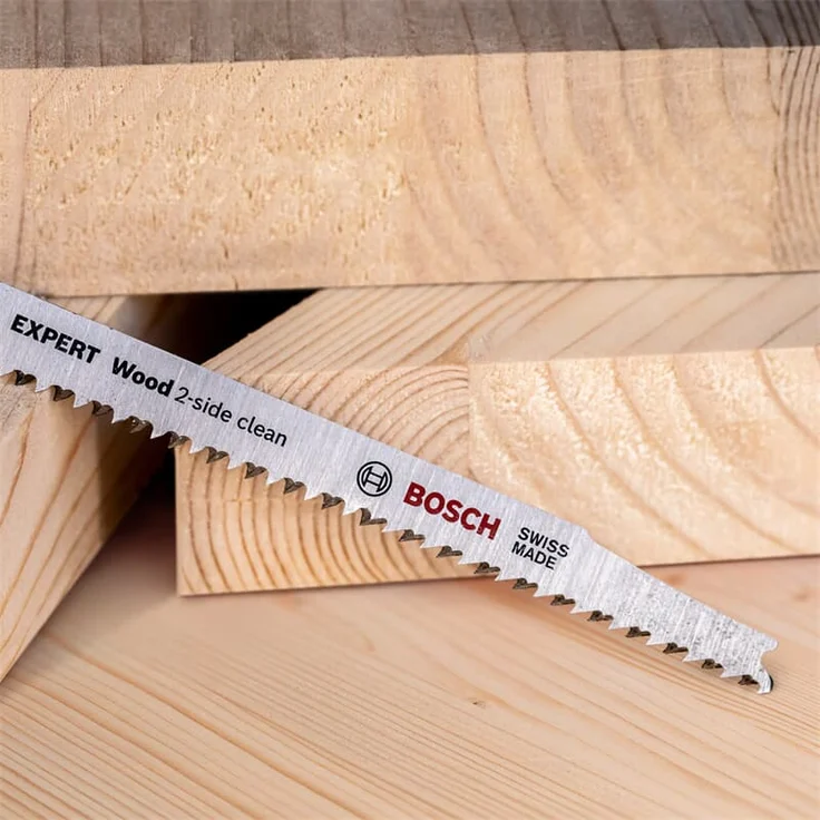 Bosch Stichsägeblatt Wood 2-side clean T 308 B Gesamtlänge 117 mm Zahnteilung 2,2 mm – Bild 10
