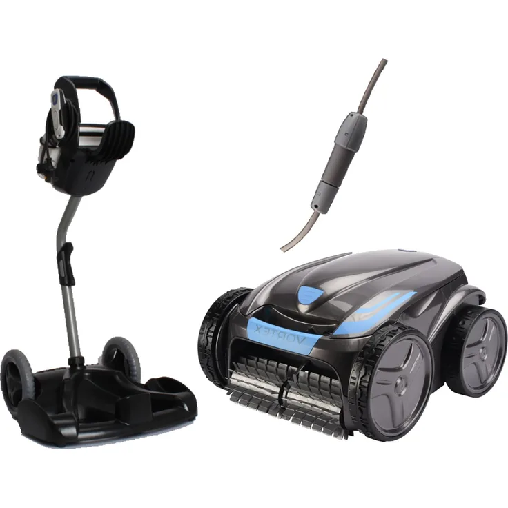 Poolroboter Zodiac Vortex OV 5300 4WD Pool Schwimmbad Poolreinigung Automatisch Pools bis 12 x 6 m, 150 W, 16 m³/h, 18 m Kabellänge, 24 cm Arbeitsbreite, 9,5 kg