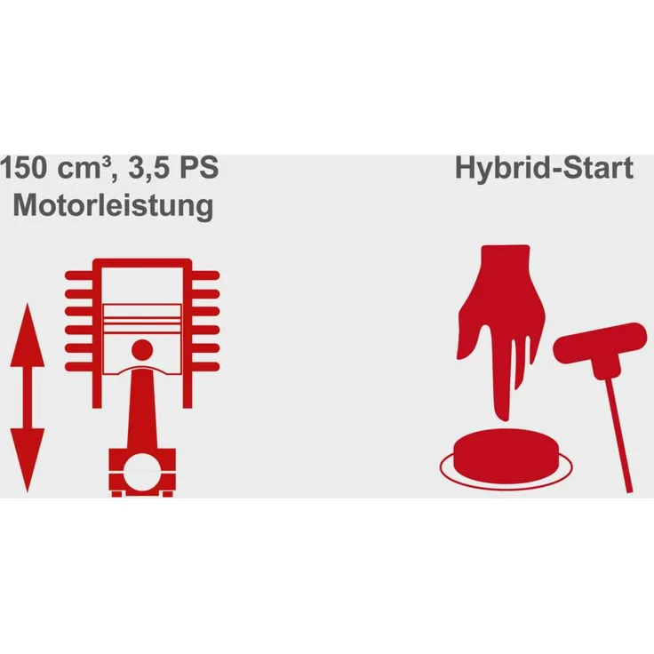 Scheppach MS150-46E Benzin Rasenmäher mit E-Start | 46cm Schnittbreite | Reinigungsfunktion | 55 Liter Fangkorb | Stahlgehäuse | 7-stufige Höhenverstellung | Mulchfunktion | Radantrieb | Seitenauswurf – Bild 8