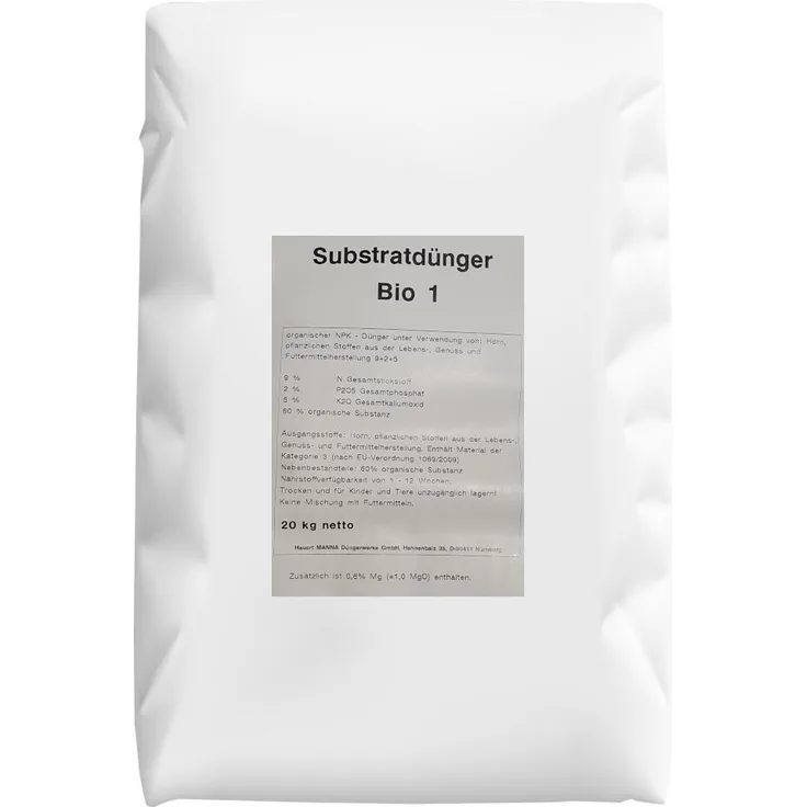 Hauert Substratdünger Bio 1, 20 kg