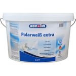 10 Liter Renolin Polarweiß Wandfarbe extra 70m² weiß matt extreme Deckkraft - Preisvergleich