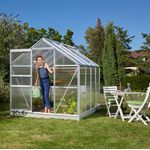 Vitavia Gewächshaus "Comet 3800", aluminium, 3,8 m²,4 mm HKP