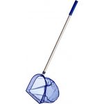 Thats Shopping GmbH Kescher 75 - 121 cm lang - Teleskopstange - Feinmaschig - Für Aquarium & Swimmin