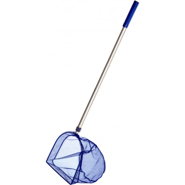 Thats Shopping GmbH Kescher 75 - 121 cm lang - Teleskopstange - Feinmaschig - Für Aquarium & Swimmin