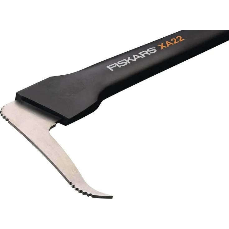 Fiskars Lange Hand-Sappie zur Holzbearbeitung, Länge: 78,5 cm, Gehärtete Stahlklinge-Glasfaserverstärkter Kunststoffgriff, Inklusive Schutzhülle, Schwarz-Orange, WoodXpert, XA22, 1003623 – Bild 3