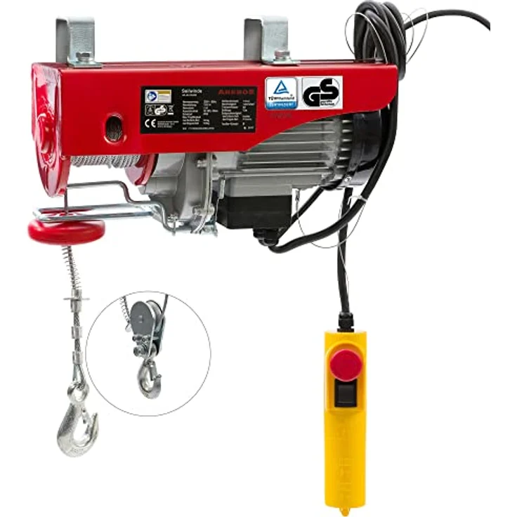 Arebos - Elektrische Seilwinde 800kg – Bild 1