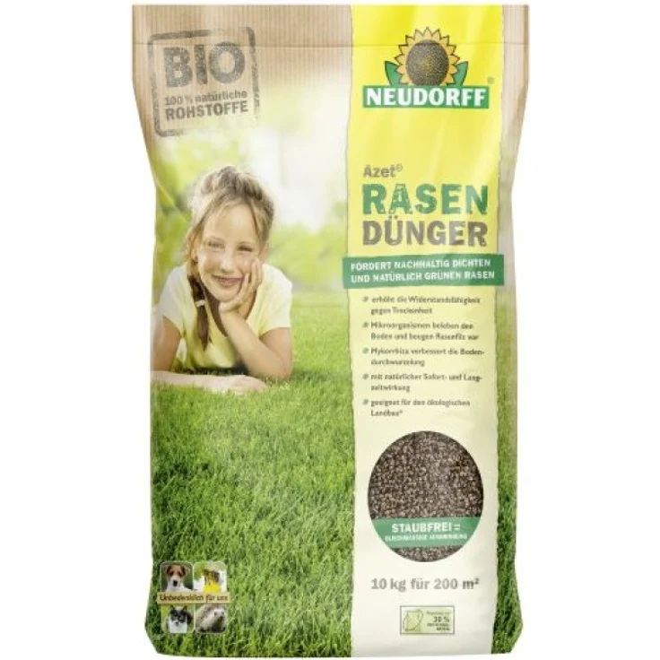 NEUDORFF Azet RasenDünger 10 kg – Bild 1