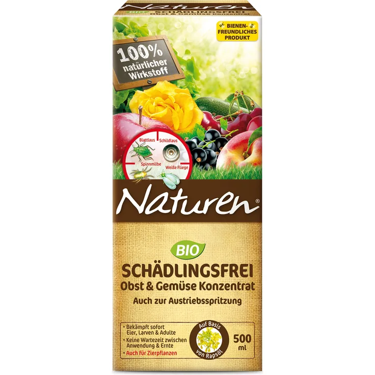 SUBSTRAL Naturen BIO Schädlingsfrei Obst & Gemüse Konzentrat, 500 ml