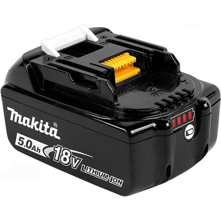 Makita Power Source Kit 18V mit 1x BL1850B Akku 5,0Ah + DC18RC Ladegerät Akku mit Ladestandsanzeige – Bild 2