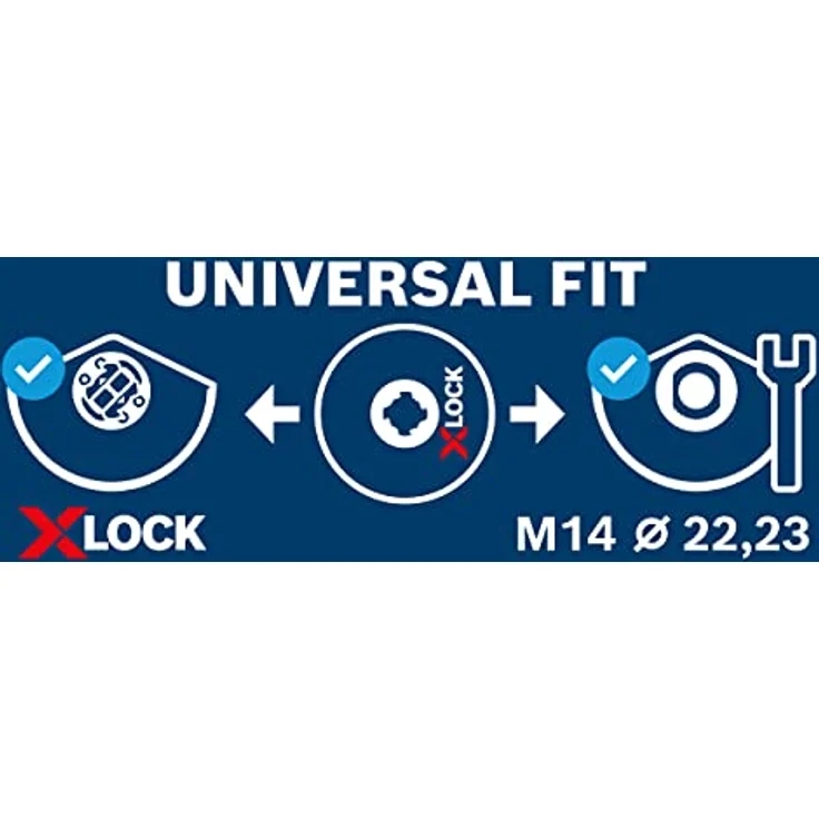 Bosch Professional Expert MultiMaterial X-LOCK Diamanttrennscheiben,125 x 22,23 x 2,4 x 12 mm – Bild 4