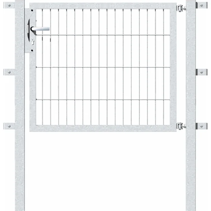 Alberts Einzeltor Flexo mit Zubehör | feuerverzinkt | Breite 100 cm | Höhe 80 cm 
(646714)