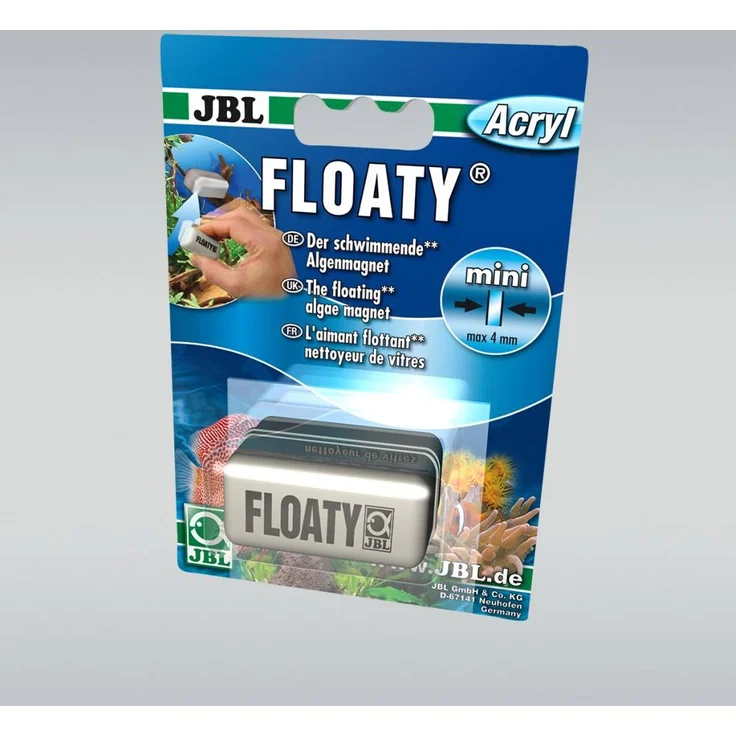 JBL Floaty Acryl, Glas Schwimmender Scheiben-Reinigungsmagnet – Bild 1
