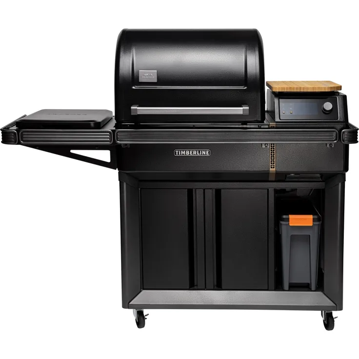 TRAEGER Timberline schwarz, mit Induktionskochfeld