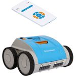 Steinbach Battery PRO APP vollautomatischer Akku Schwimmbadreiniger Poolroboter 10 m³/h kabellos 12,6 V, 45 W, 1,5 h Laufzeit, Pools bis 40 m²