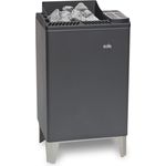 Eos EuroMax 12 kW finnischer Saunaofen Premium Standofen anthrazit perleffekt