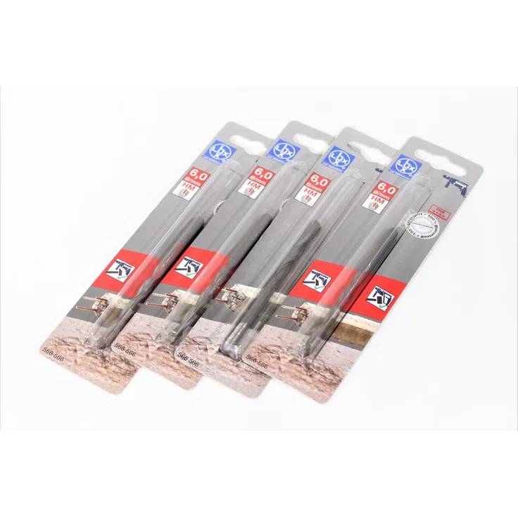 4 x LUX Hammerbohrer ø 6mm Betonbohrer HM Steinbohrer Bohrer bohren Werkzeug