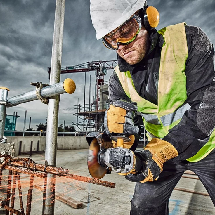 Dewalt DCG405P2-QW Akku-Winkelschl. 125 mm, 18 V - 5,0 Ah, 1000 W Winkelschleifer 125 mm Akku – Bild 5