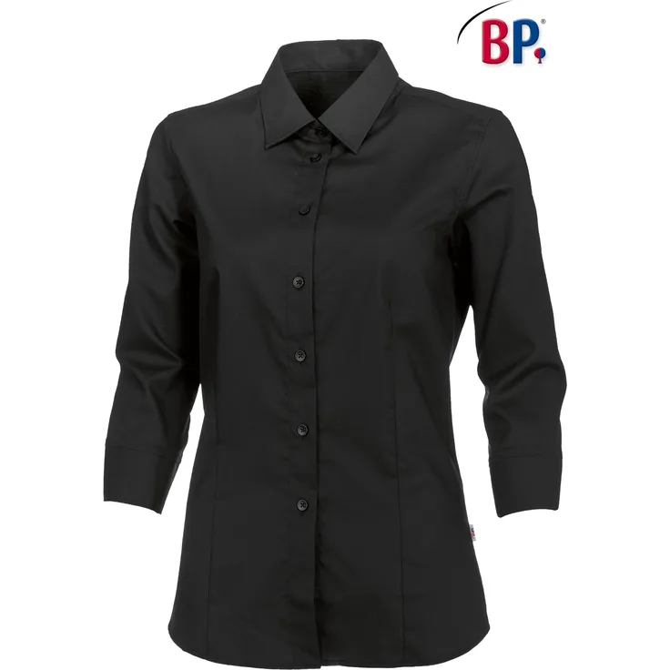 BP Damenbluse 3/4 Arm - schwarz - 38