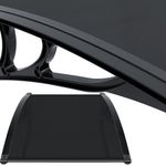 KESSER Mähroboter Garage Dach Carport Überdachung für Mähroboter Rasenmäher Rasenroboter Automower Garten Witterungsbeständig Mährobotergarage inkl. Montagematerial,  Maße 82 x 103 x 47 cm Schwarz - Preisvergleich