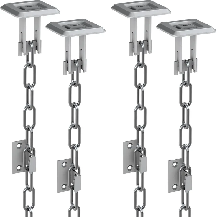 2 x Paar BASI Gitterrostsicherung für Kellerschächte GS70 Typ 1620-0070