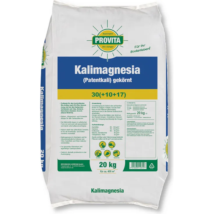 BECKMANN Kalimagnesia/Patentkali, 20 kg