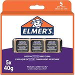 Elmers Klebestift Disappearing Purple 40G - 5er Blister
