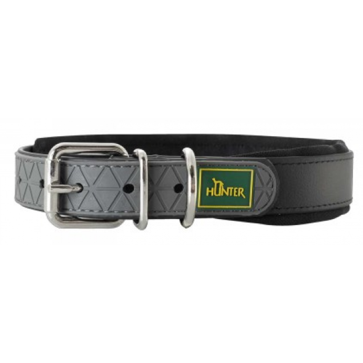 Hunter Hunde-Halsband Convenience Comfort schwarz L-XL – Bild 1