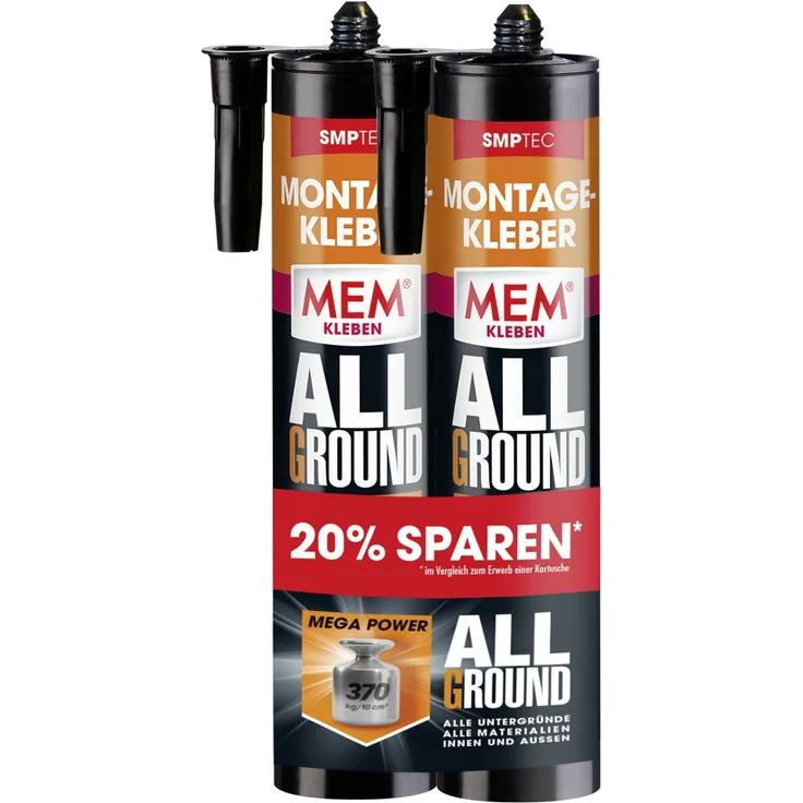 MEM Montagekleber Mega Power 2 x 450 g