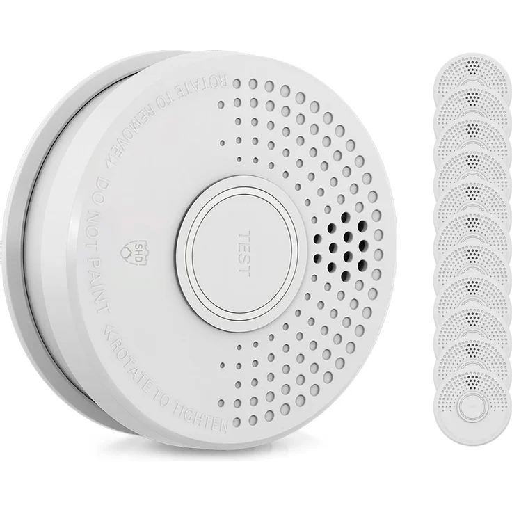 Rauchmelder DOF39 Kunststoff Warnsignal: 85 dB 9V batteriebetrieben Weiß – Bild 1