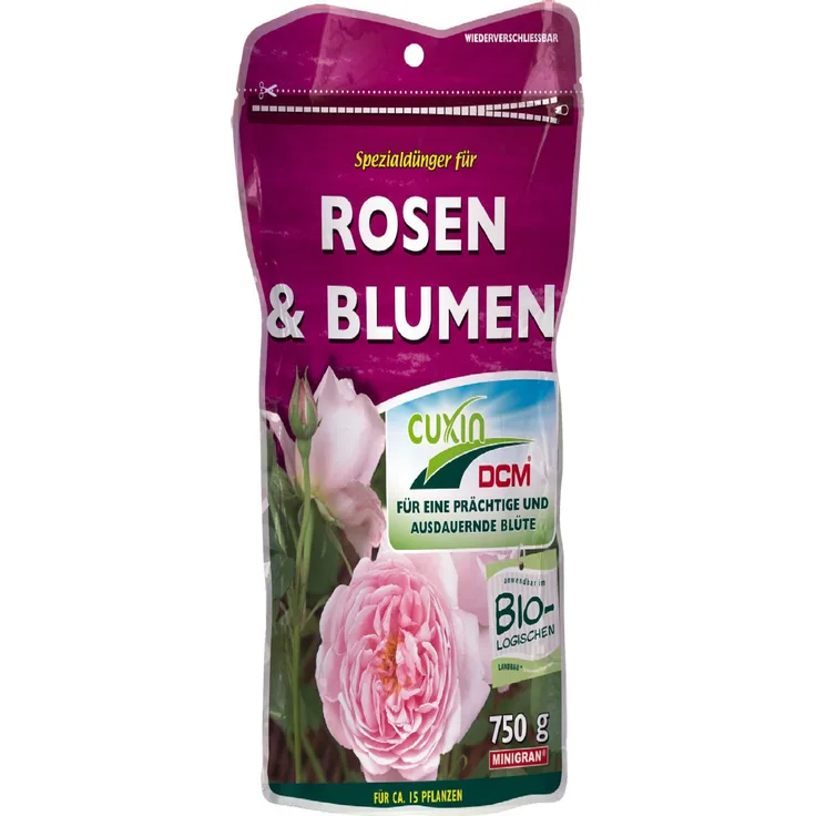 Cuxin DCM Spezialdünger Rosen & Blumen 750 g