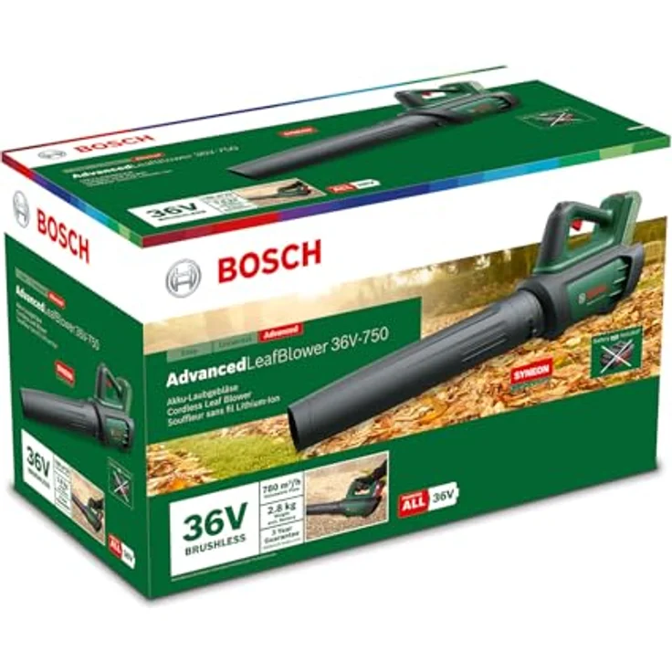 Bosch Home and Garden Akku-Laubbläser AdvancedLeafBlower 36V-750, ohne Akku und Ladegerät – Bild 3