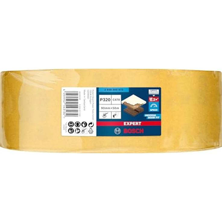 Expert C470 Schleifpapierrolle zum Handschleifen,93 mm x 50 m, G 320 – Bild 3