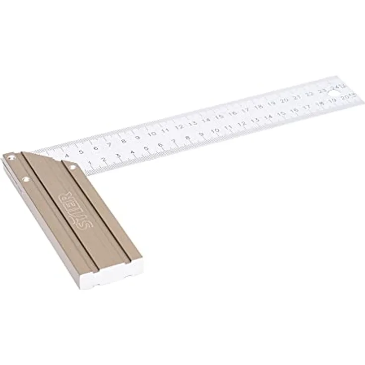 STIER Anschlagwinkel, Schreinerwinkel, Aluminium, 90° / 45°, 250 mm