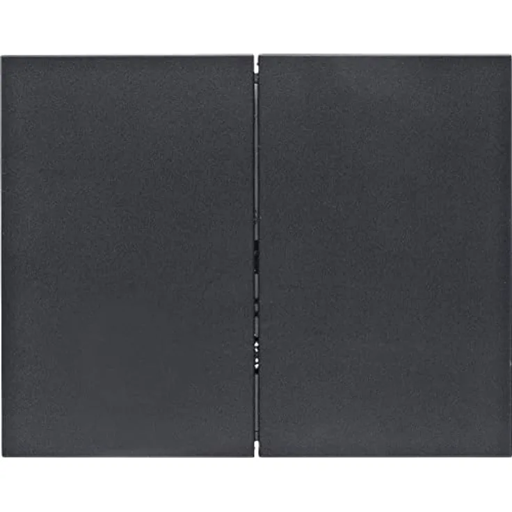 Hager Pulsador KNX Radio Quicklink Doppelt, Unterputz, Serie Berker K.1, antracita