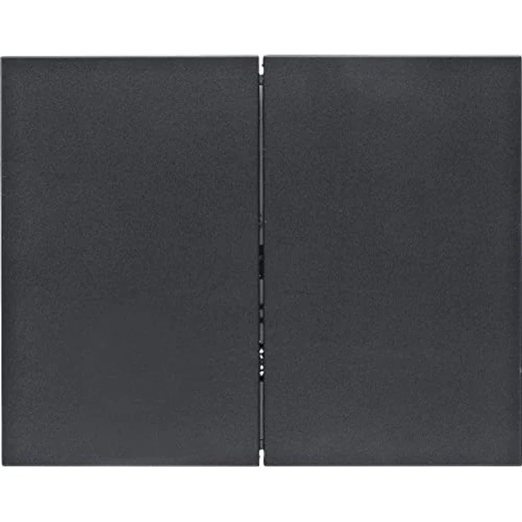 Hager Pulsador KNX Radio Quicklink Doppelt, Unterputz, Serie Berker K.1, antracita