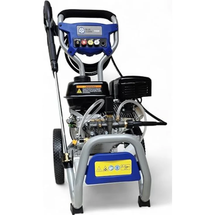 ANNOVI REVERBERI Benzin Hochdruckreiniger Dampfstrahler, max. 200 bar, 6,5 PS Motor, 196 CCM, 5 Düsen, Fördermenge 11 L/min – Bild 4