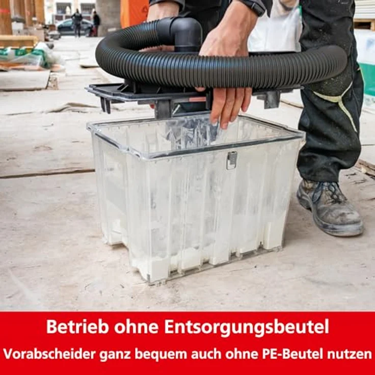 Starmix Vorabscheider Dustfixx, Zyklonabscheider mit bis zu 99% Effizienz, schützt Staubsaugerfilter – Bild 6