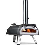 Ooni Karu 2, tragbarer Pizzaofen mit wetterfester Schale und integriertem Thermometer