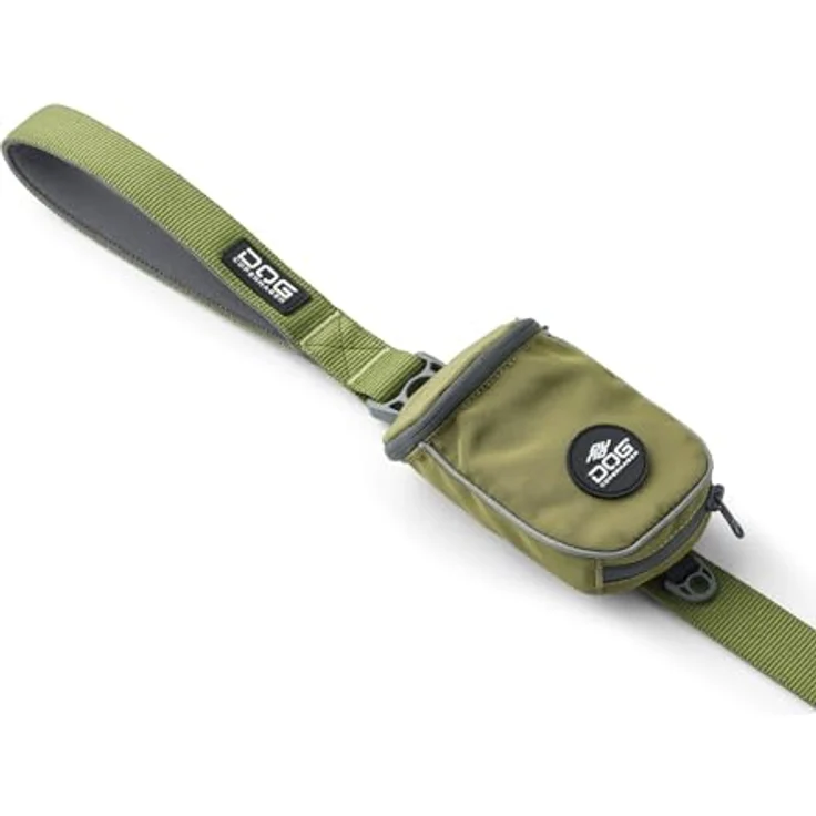 DOG Copenhagen Urban Trail 3.0 Leine, Hunting Green, L - Hundeleine mit integriertem Kotbeutelspender, Neopren-gepolsterter Griff und reflektierendem Besatz – Bild 4
