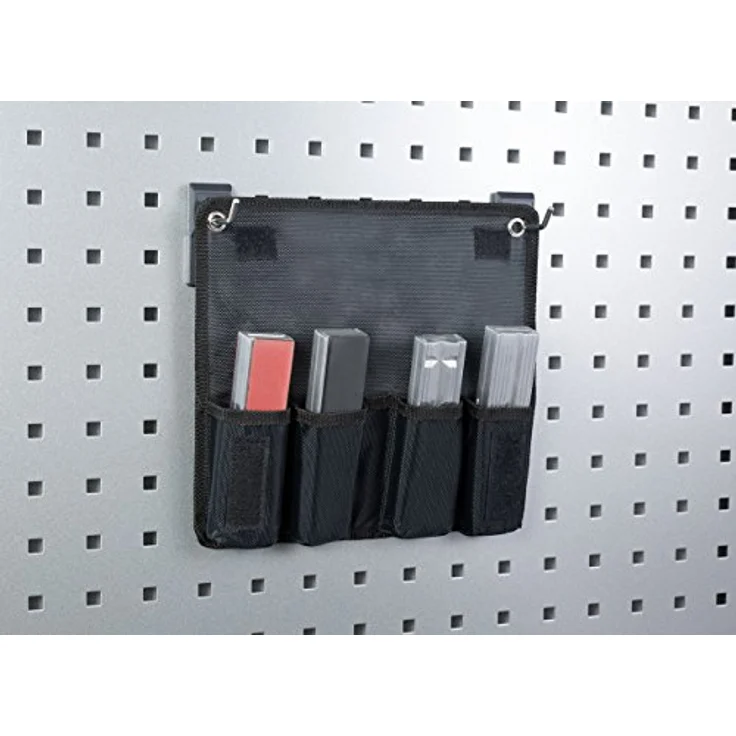 Heuer 115160 Schraubstockbacken, Schutzbacken Set 4-teilig (rechtwinkelig planparallel integrierte Spezialmagnete, Backen für Schraubstock 160 mm, Inhalt: Typ G, PP, N), – Bild 4