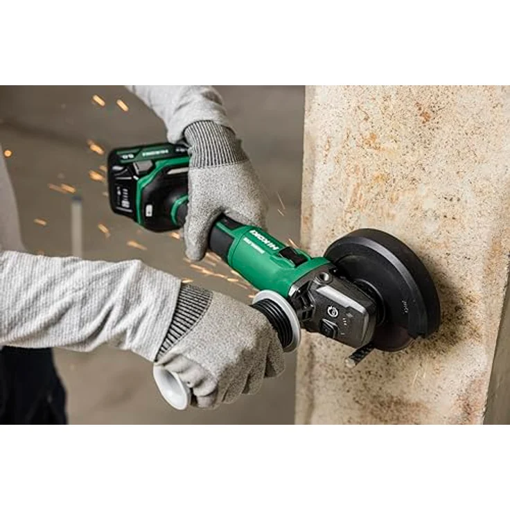 Hikoki G3615DVFW4Z, 150 mm Accu-Winkelschleifer 36 Volt Brushless, exkl. Akkus und Ladegerät – Bild 2