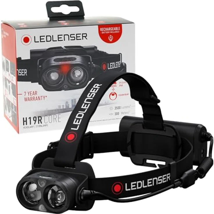 Ledlenser H19R Core, Stirnlampe mit 1600 lm, für Bergsportaktivitäten geeignet – Bild 1