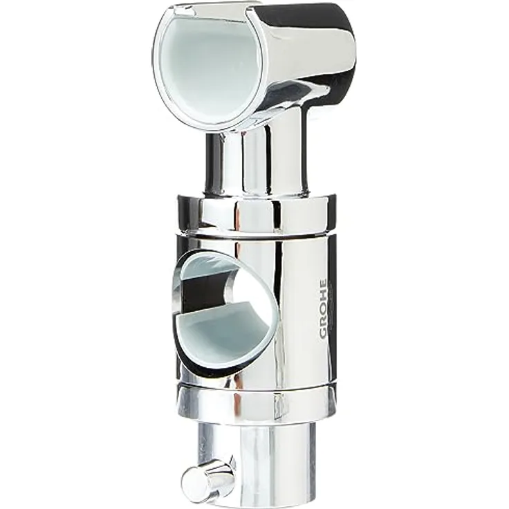 Grohe Gleitelement Brausegleiter 06765000, schwenkbarer Halter für Handbrause, chrom