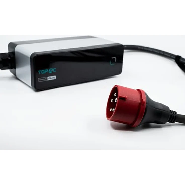 Shelly TopAC Portable EV Charger, Elektroauto Ladestation 11kW (Typ 2, 16A, CEE16, blau) mit Smart Control App und Energieüberwachung – Bild 6