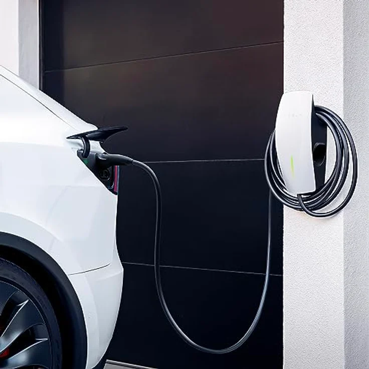 Tesla Wall Connector Gen 3, Elektroauto Ladestation 22 kW mit 7,3 m Kabel, WiFi, weiß (Typ 2, 32 A) – Bild 3