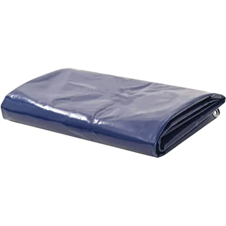 vidaXL Abdeckplane 650 g-m² 4x7 m Blau – Bild 2