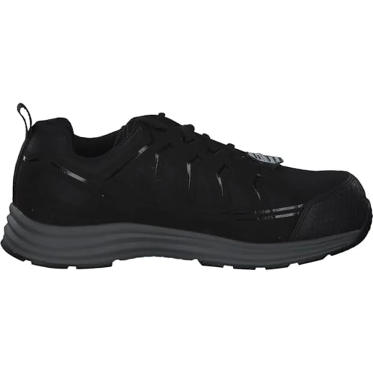 Skechers Works Malad II, Arbeitsschuhe mit Stahlkappe, rutschhemmend und ESD-fähig, Schwarz, Gr. 42.5 – Bild 4