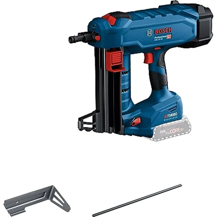Bosch Professional GNB 18V-38 (C) Akku-Betonnagler, kraftvolle BITURBO Brushless Technologie für effizientes Befestigen in Beton und Stahl, solo – Bild 1
