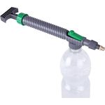 Druckzerstäuber mit Aufsatz für PET Flaschen und verstellbarer Kupferdüse, Garten - Sprühkopf, Gartenzerstäuber - mit Sprühhebel