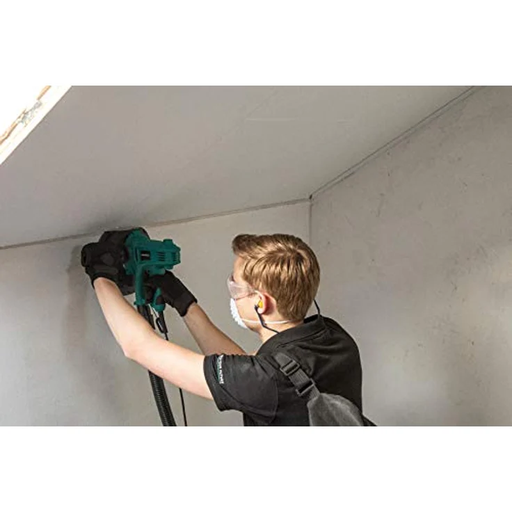 Vonroc - Wandschleifer-Deckenschleifer 750 W – Ideal für Wand und Decke – 180 mm Scheibendurchmesser – Soft Start – Konstant-Elektronik – Bild 3